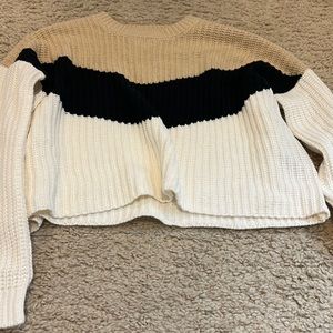 XS cropped sweater